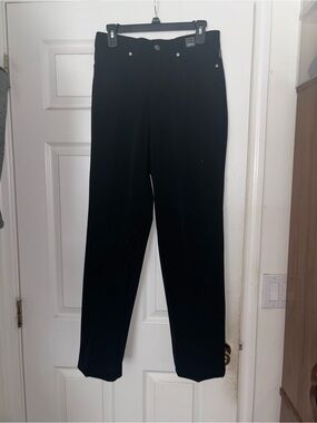 Versace Jeans Collection Black Denim Pants with Signature Hardware
